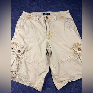 American Eagle extreme flex Men's Tan Cargo Shorts